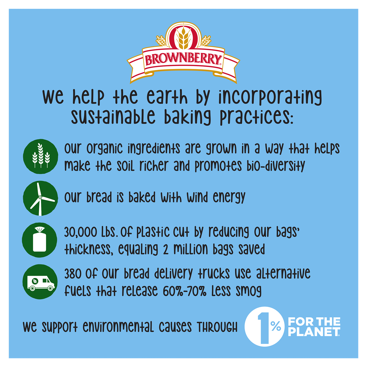 slide 3 of 5, Brownberry Organic 100% Bread, 27 oz, Whole Grain Wheat Bread, Bag, 27 oz