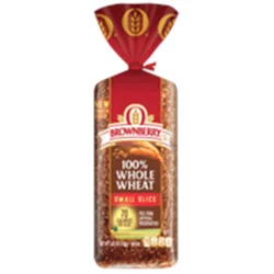 Brownberry Bread 100% Whole Wheat Small Slice