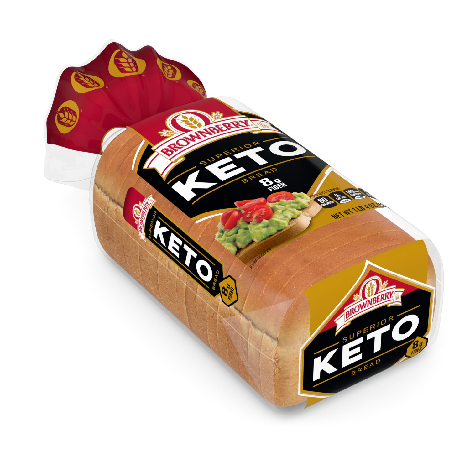 slide 2 of 2, Brownberry Superior Keto Bread, 20 oz