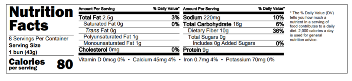 slide 2 of 2, Brownberry Keto Buns, 8 count, 12 oz, 8 ct