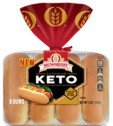 Brownberry Keto Buns, 8 count, 12 oz