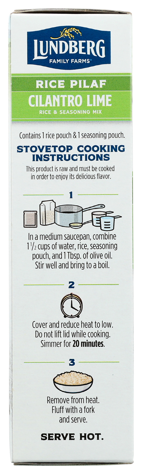 slide 3 of 3, Lundberg Family Farms Organic Cilantro Lime Rice 5.5 oz, 5.5 oz