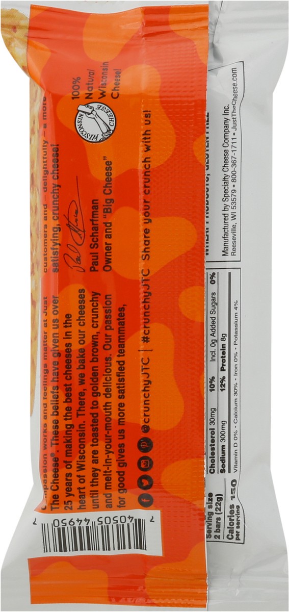 slide 11 of 12, Just the Cheese Aged Cheddar Cheese Bar 2 ea, 0.8 oz