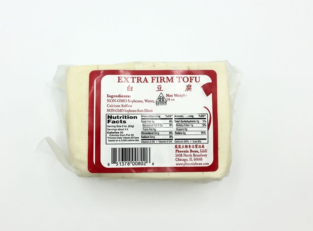 slide 1 of 1, Phoenix Bean Extra Firm Tofu, 14 oz