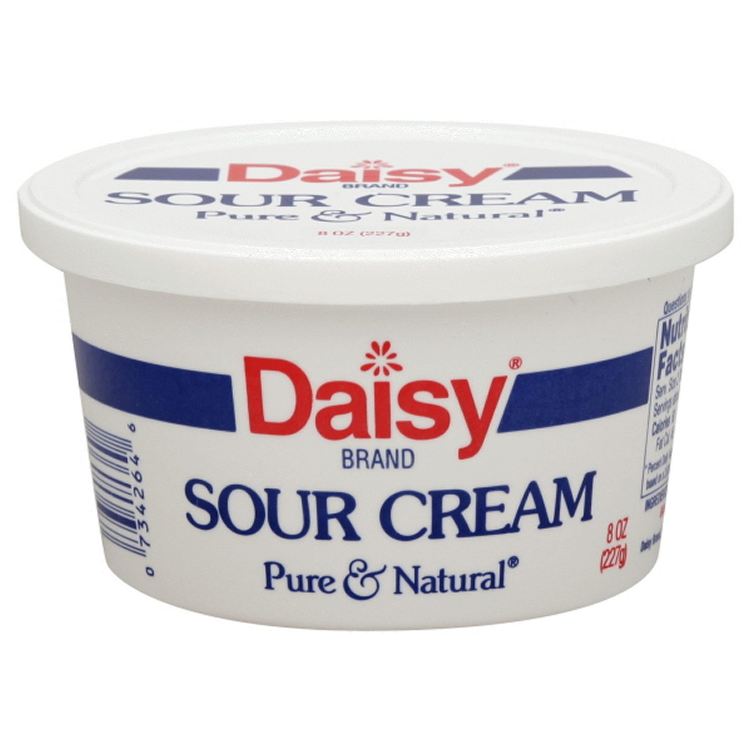 slide 1 of 1, Daisy Sour Cream, Pure & Natural, 8 oz