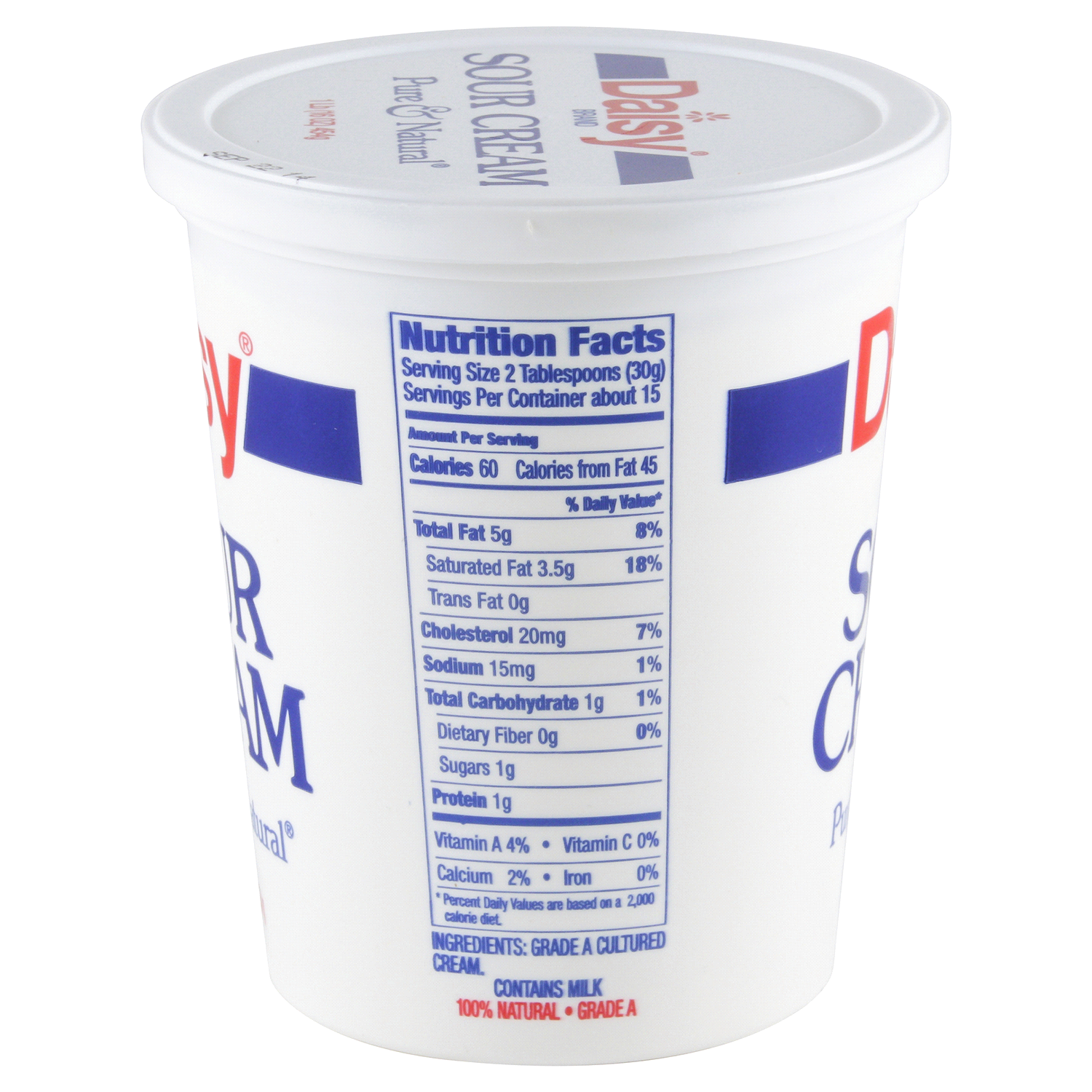 slide 3 of 4, Daisy Sour Cream, 1 lb