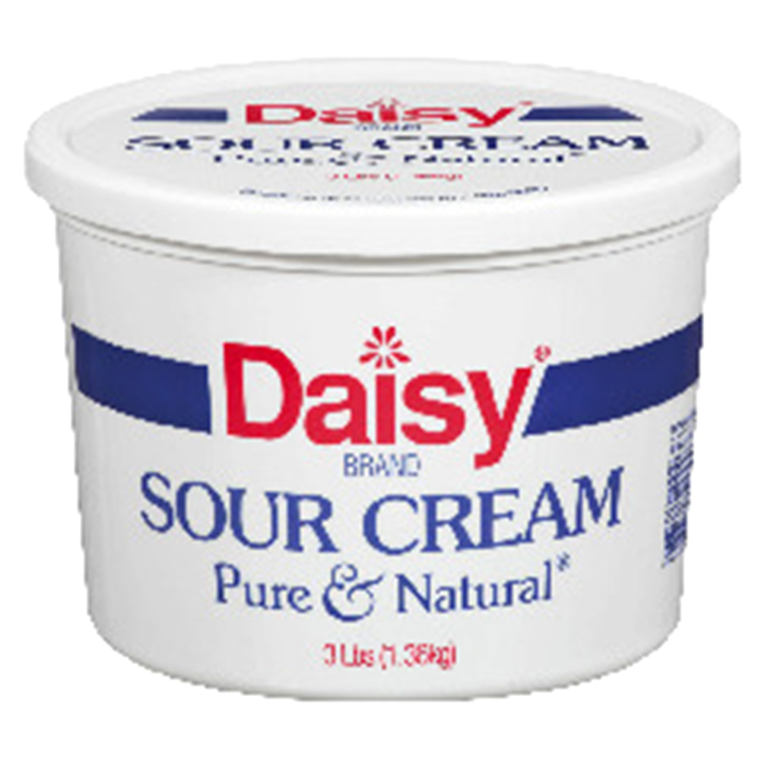 slide 1 of 1, Daisy Sour Cream, 3 lb