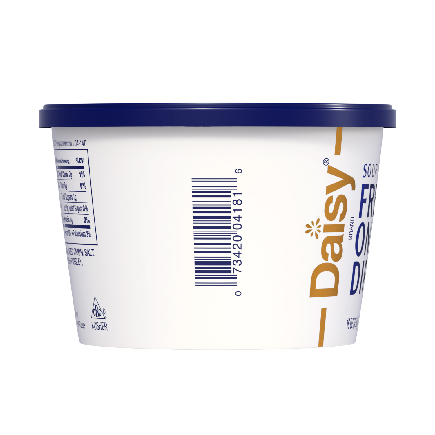 slide 2 of 4, Daisy Dip, French Onion, Sour Cream, 16 oz