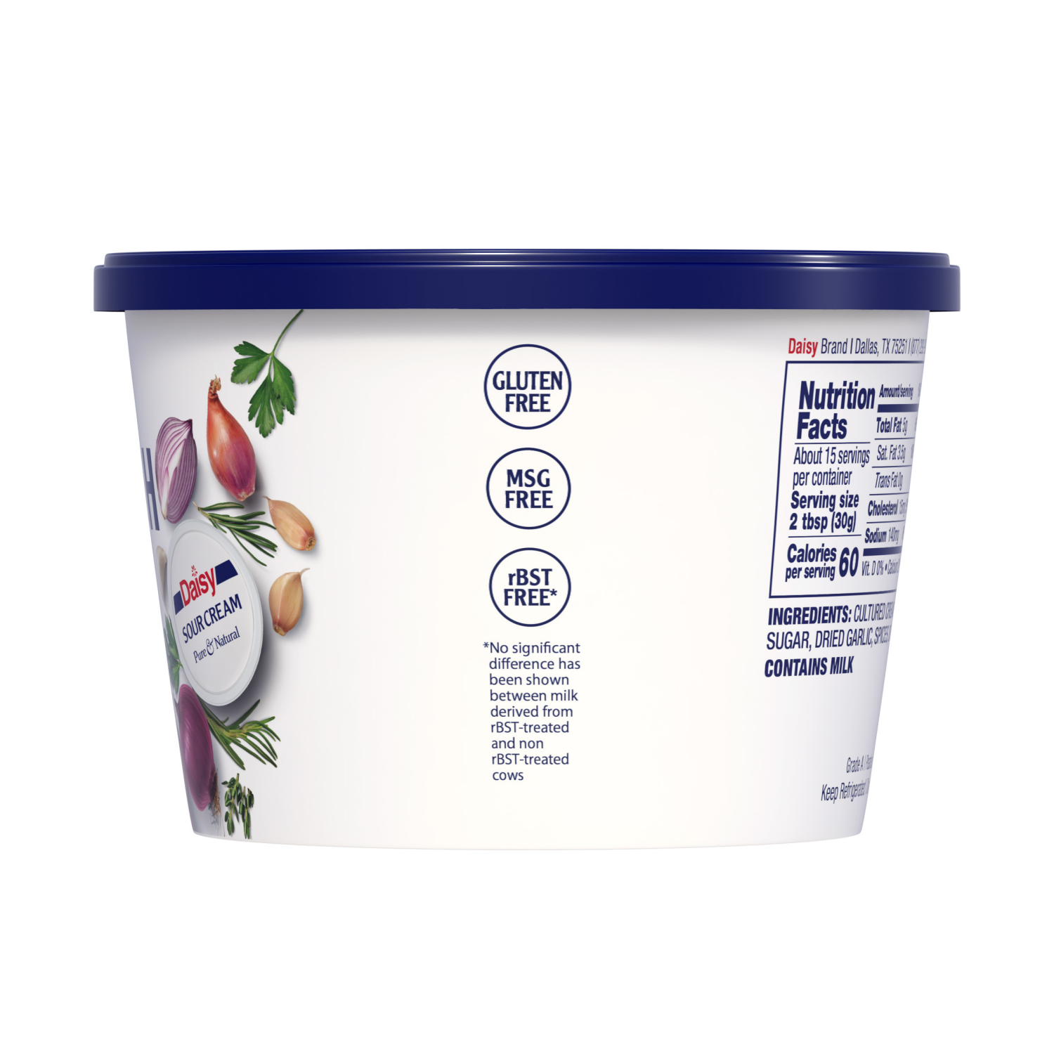 slide 3 of 4, Daisy Dip, French Onion, Sour Cream, 16 oz