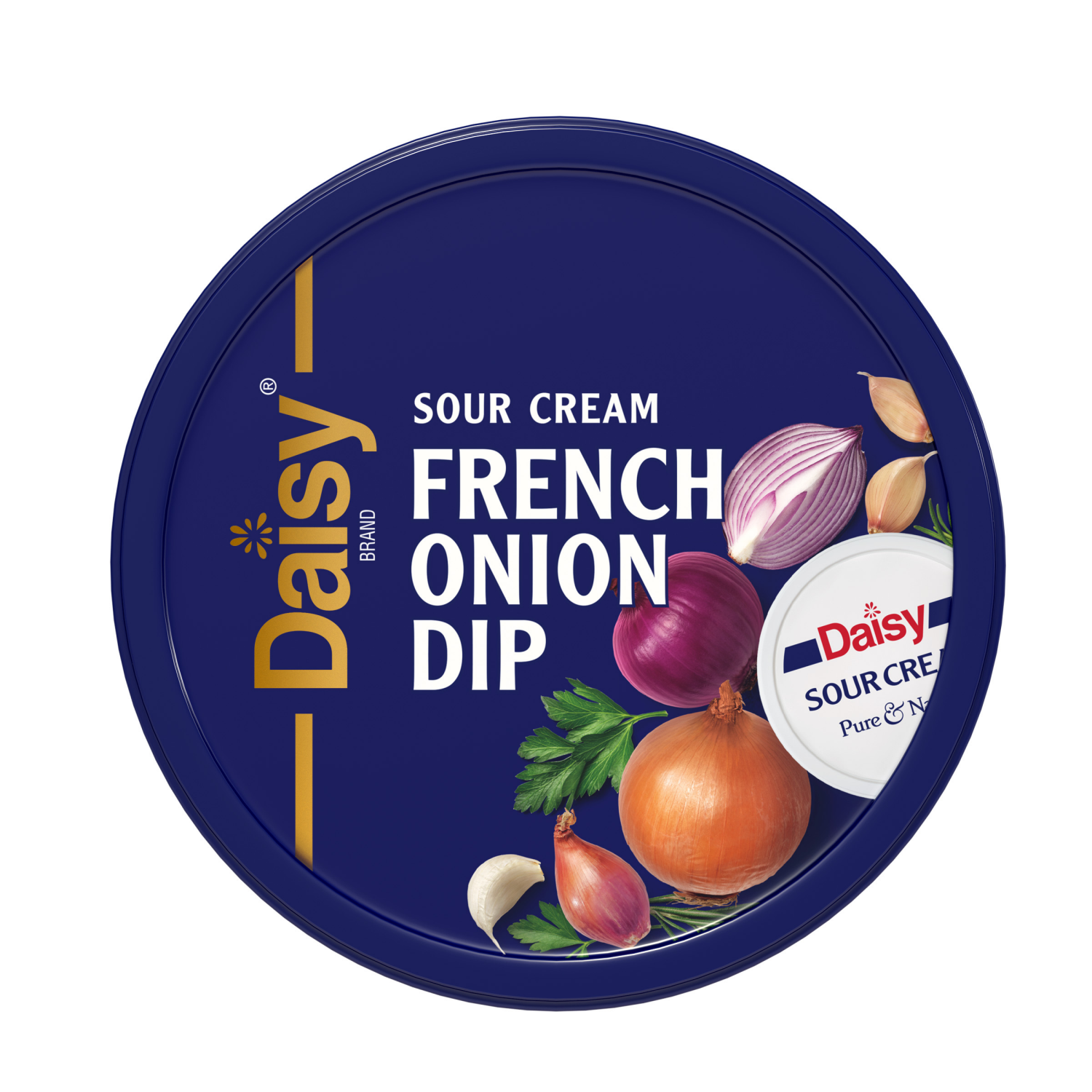 slide 4 of 4, Daisy Dip, French Onion, Sour Cream, 16 oz