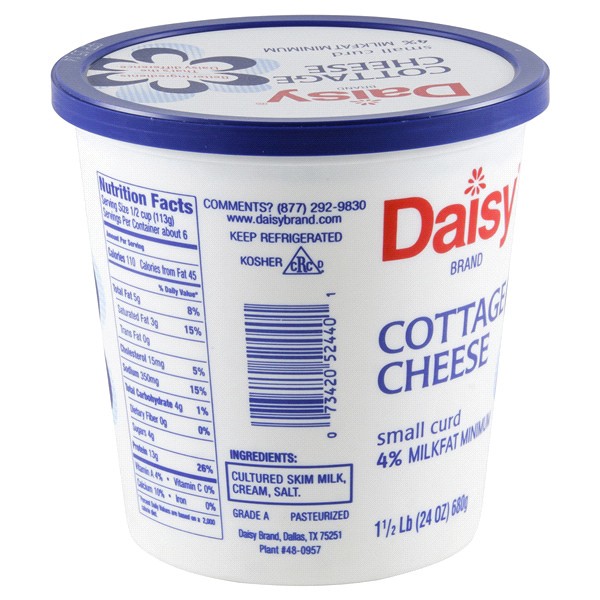 slide 15 of 17, Daisy Cottage Cheese, 24 oz