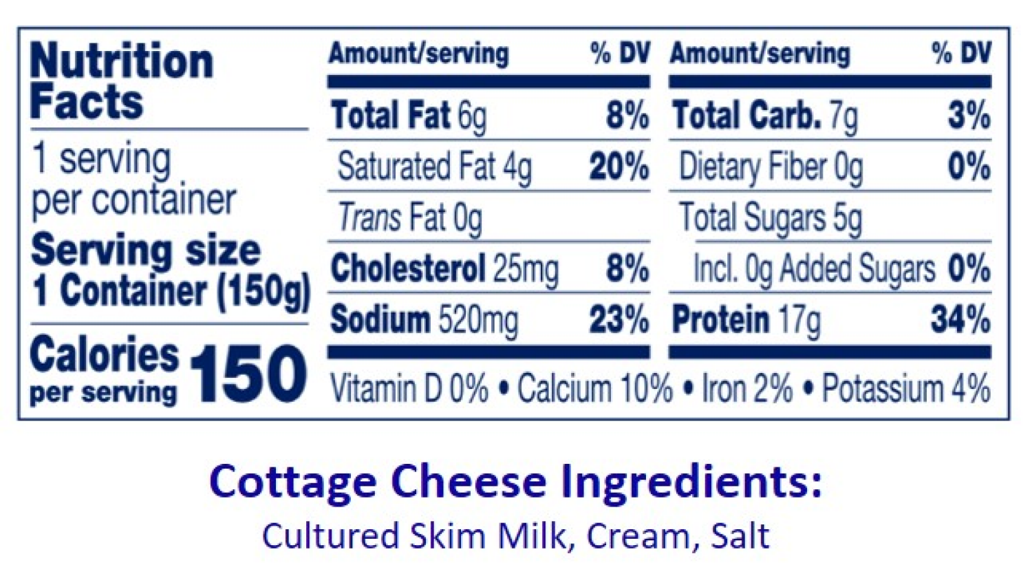 slide 2 of 2, Daisy Cottage Cheese, 4% Milkfat Minimum, 2 Pack, 2 ct