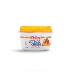 Daisy Cottage Cheese, with Peaches, 4% Milkfat Minimum