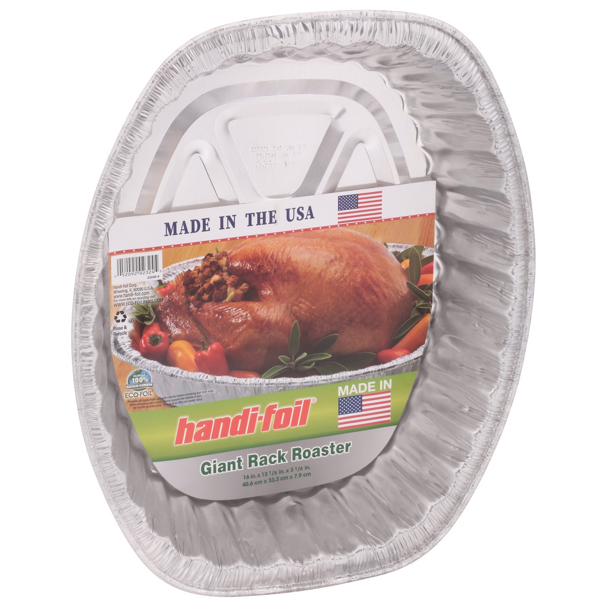 slide 7 of 9, Handi-foil Handi Foil Oval Roaster, 1 ct