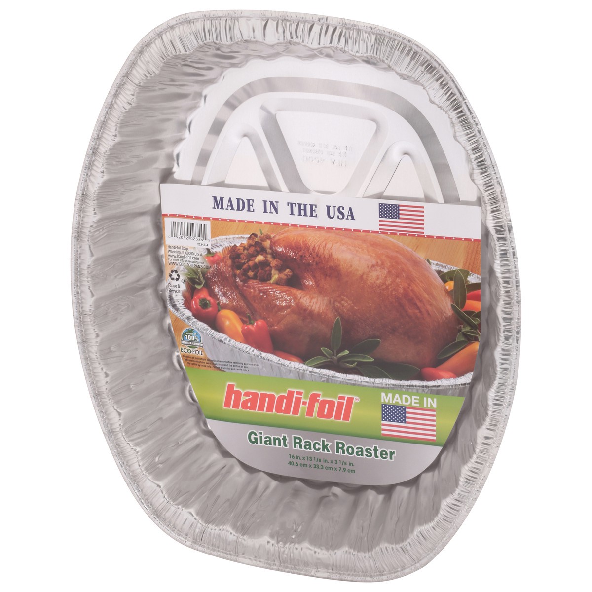 slide 8 of 9, Handi-foil Handi Foil Oval Roaster, 1 ct