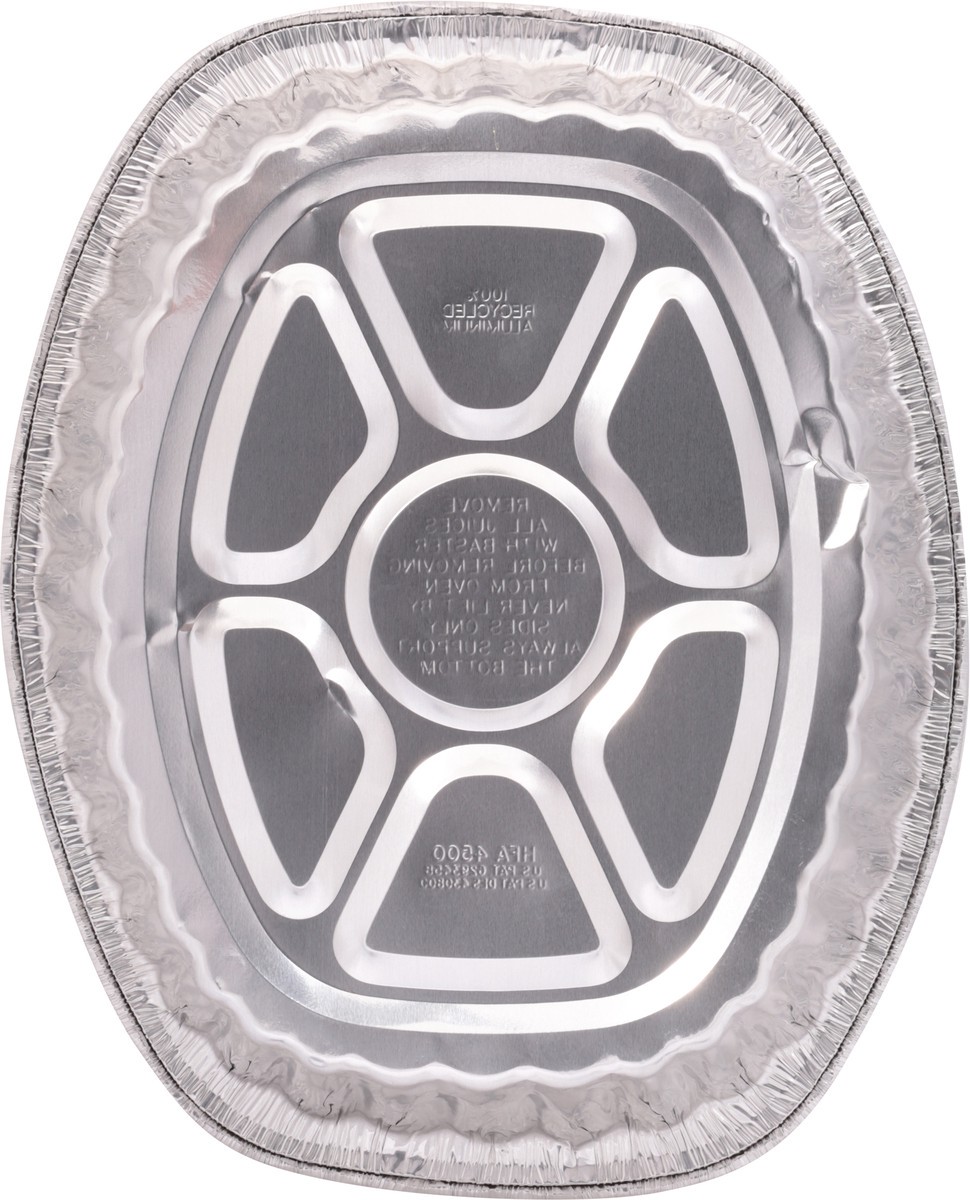 slide 6 of 9, Handi-foil Handi Foil Oval Roaster, 1 ct