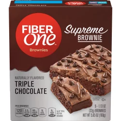 Fiber One Triple Chocolate Supreme Brownie