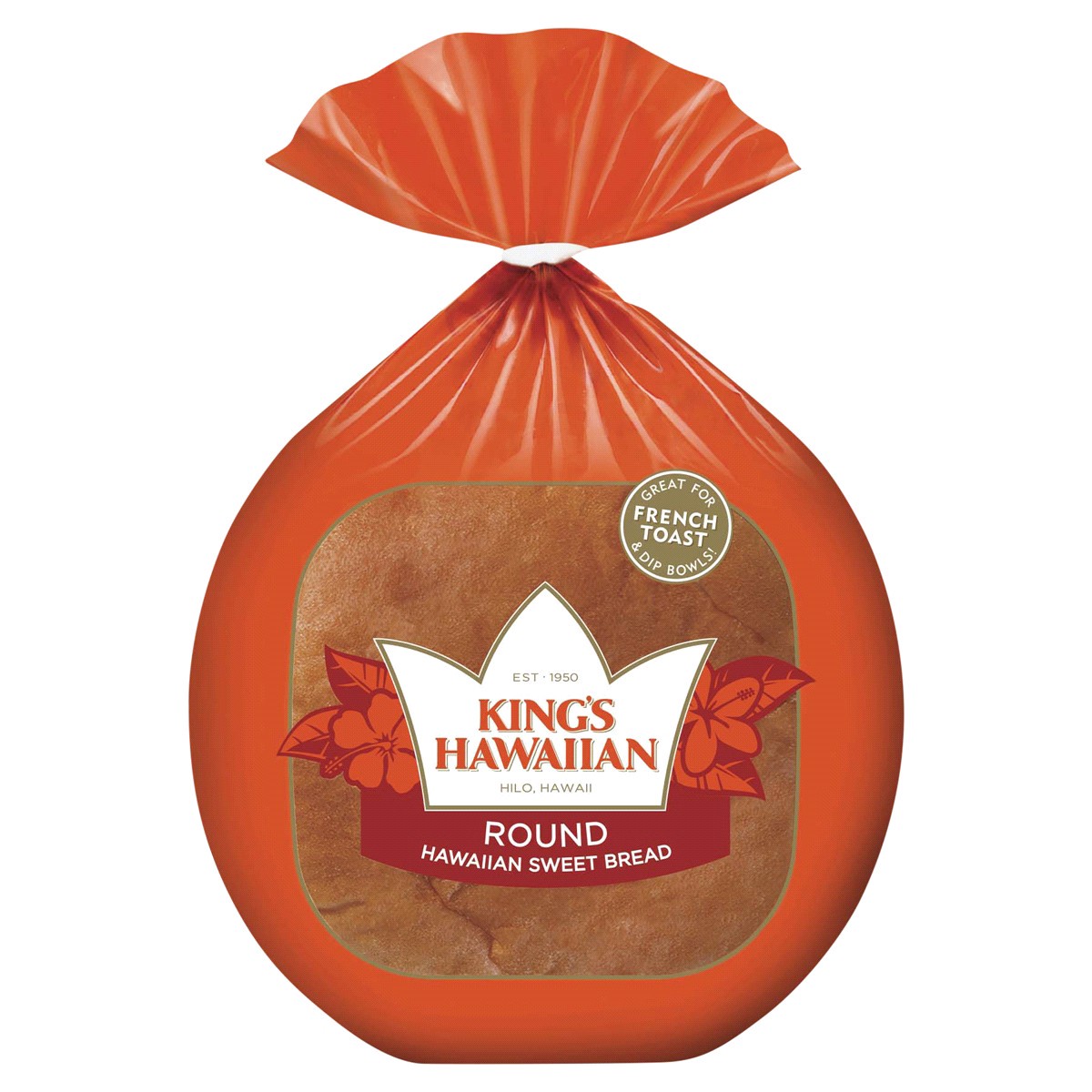 slide 1 of 29, Kings Hawaiian KING's HAWAIIAN Round Hawaiian Sweet Bread, 16 oz, 16 oz