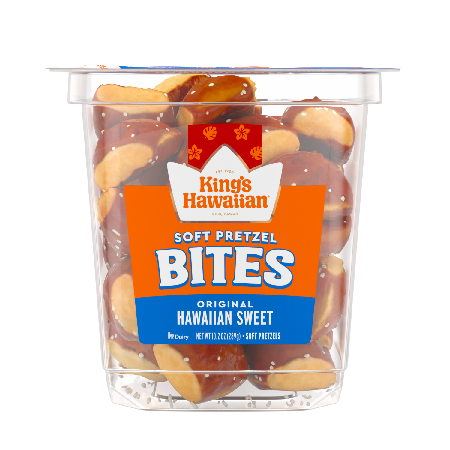 slide 1 of 2, King's Hawaiian Pretzel Bites, 10.2 oz