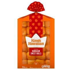 King's Hawaiian Original Hawaiian Sweet Rolls, 24 Ct, 24 oz