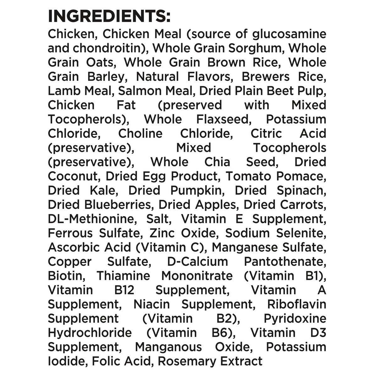 slide 12 of 16, NUTRO ULTRA Senior High Protein Natural Dry Dog Food with a Trio of Proteins from Chicken, Lamb and Salmon, 15 lb. Bag, 15 Lb