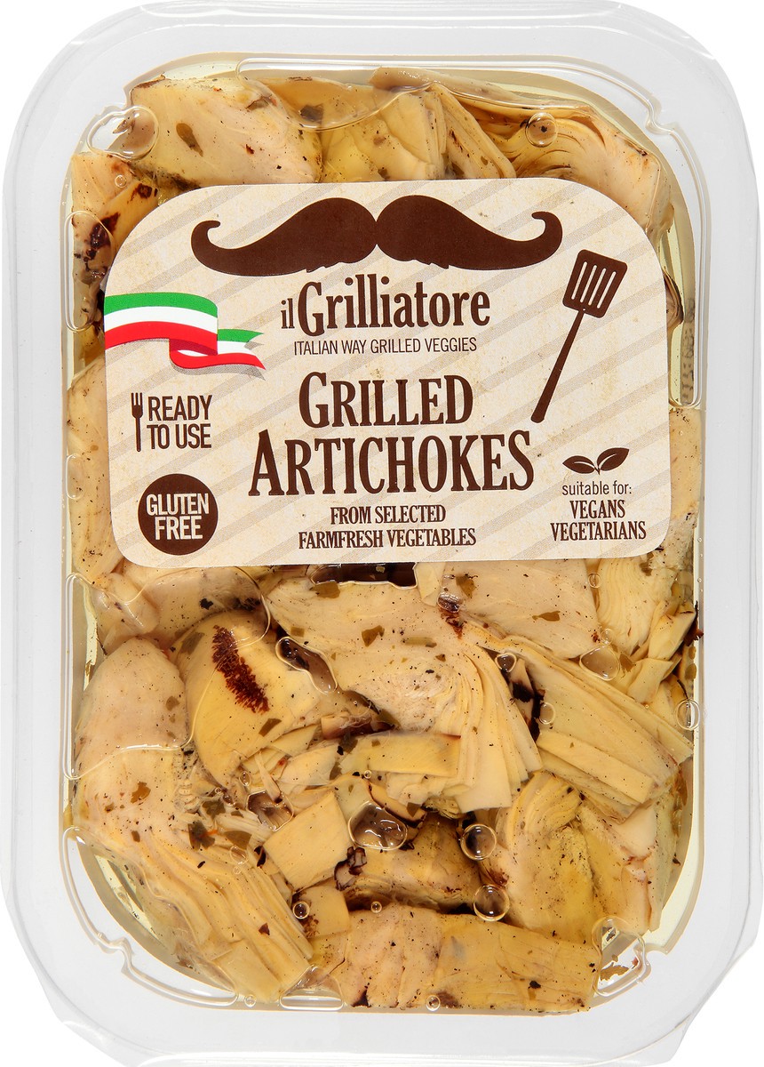 slide 5 of 12, il Grilliatore Grilled Artichokes 8 oz, 8 oz