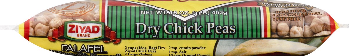 slide 2 of 5, Ziyad Dry Chick Peas, 16 oz