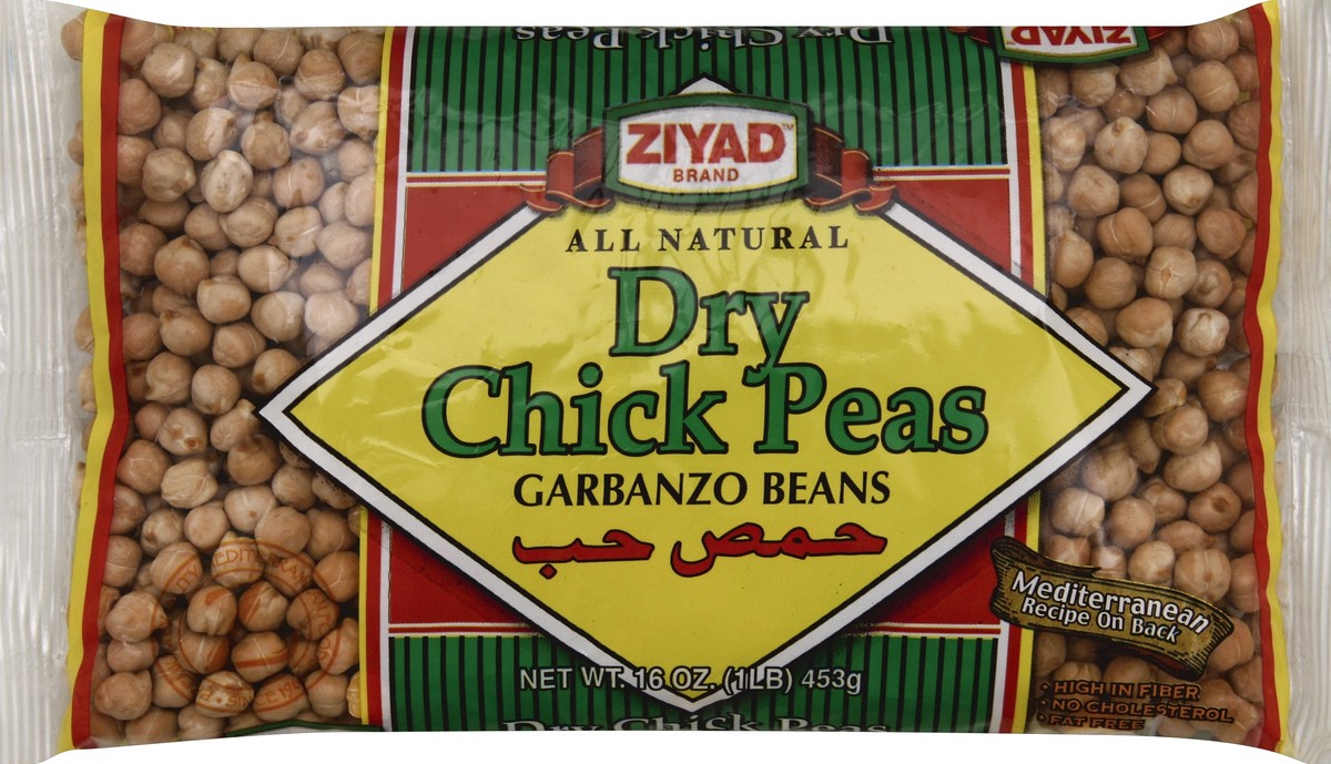 slide 3 of 5, Ziyad Dry Chick Peas, 16 oz