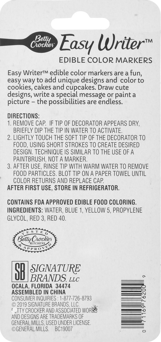 slide 3 of 12, Betty Crocker Food Easy Write Decorators, 4 ct