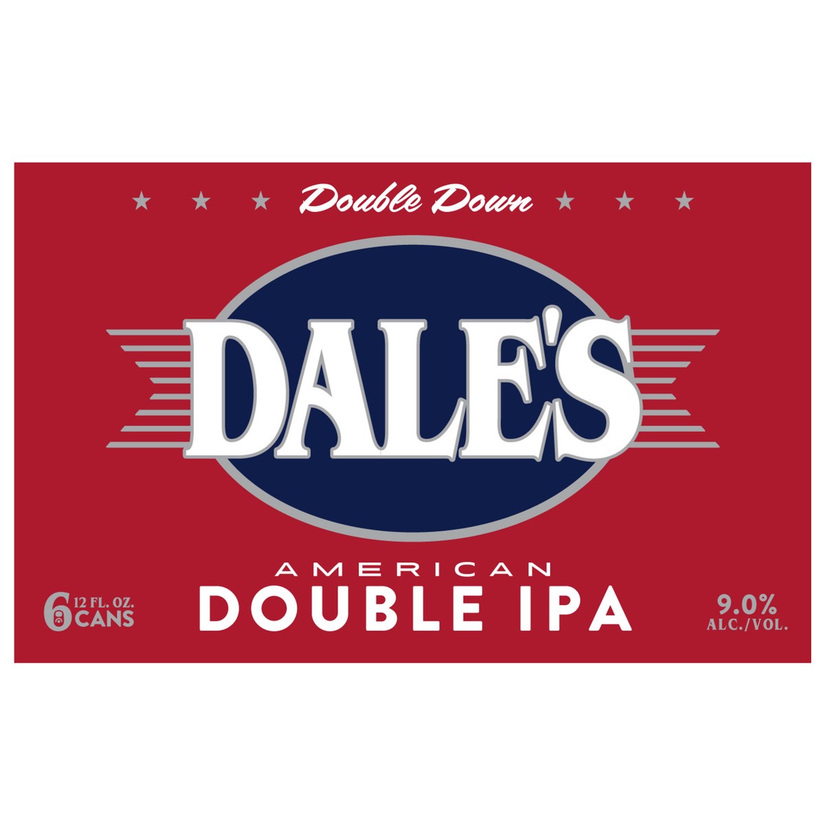 slide 1 of 9, Dale's Oskar Blues Dale's American Double IPA 6 Pack 12 oz can, 12 oz