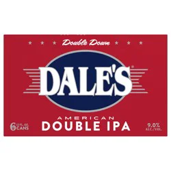 Oskar Blues Double Dale's Imperial IPA 4/6/12 oz