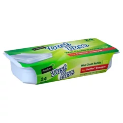 S Sel Dust Ease Wet Floor Wipe Citrus