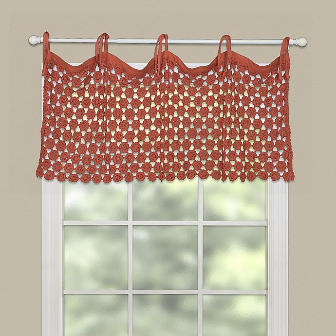 slide 1 of 2, Heritage Lace Crochet Envy Window Valance - Ginger, 1 ct