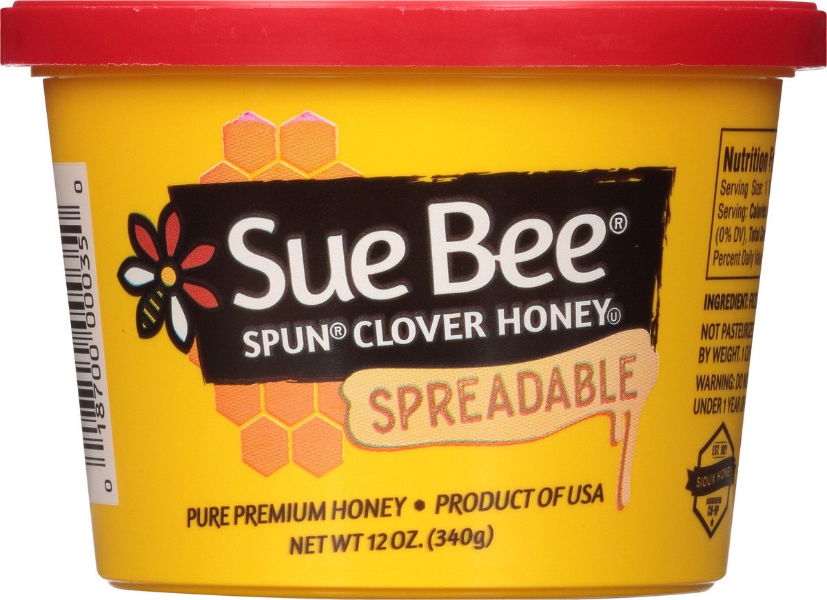 slide 2 of 11, Sue Bee Premium Clover Spun Honey, 12 oz