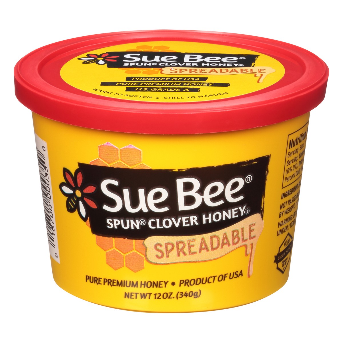 slide 6 of 11, Sue Bee Premium Clover Spun Honey, 12 oz