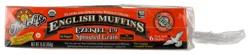 Ezekiel 4:9 Sprouted Grain Fork-Split English Muffins 6 Each