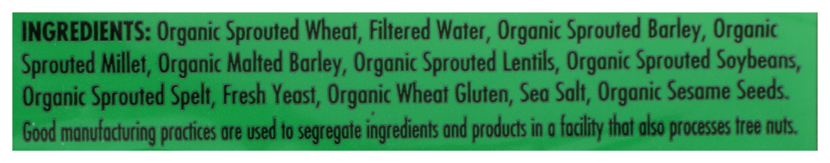 slide 2 of 2, Food for Life Ezekiel 4:9 Flourless Sprouted Grain Bread, Sesame, 1 ct