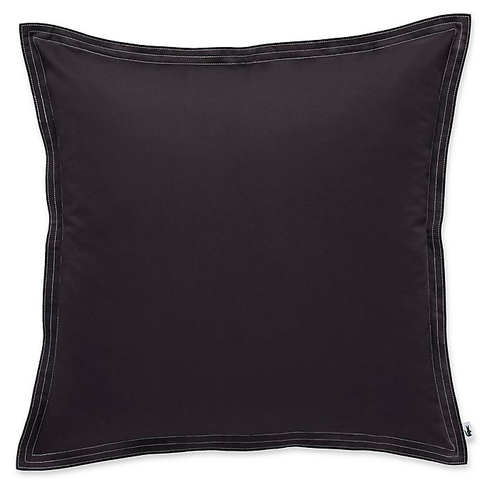 slide 1 of 2, Lacoste Washed Sateen Square Throw Pillow - Iron, 1 ct