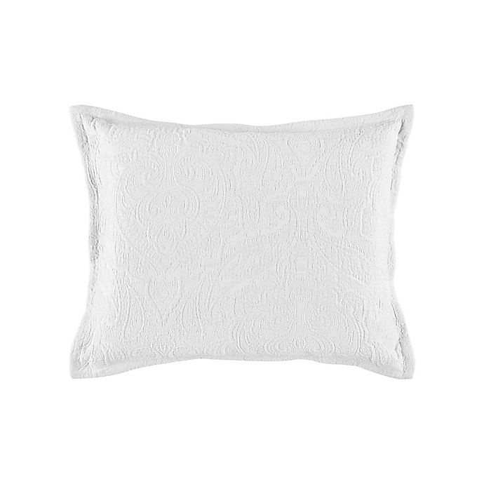 slide 2 of 4, Emerson Matelasse Full/Queen Coverlet Set - White, 1 ct