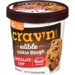 Crav'n Flavor Chocolate Chip Edible Cookie Dough
