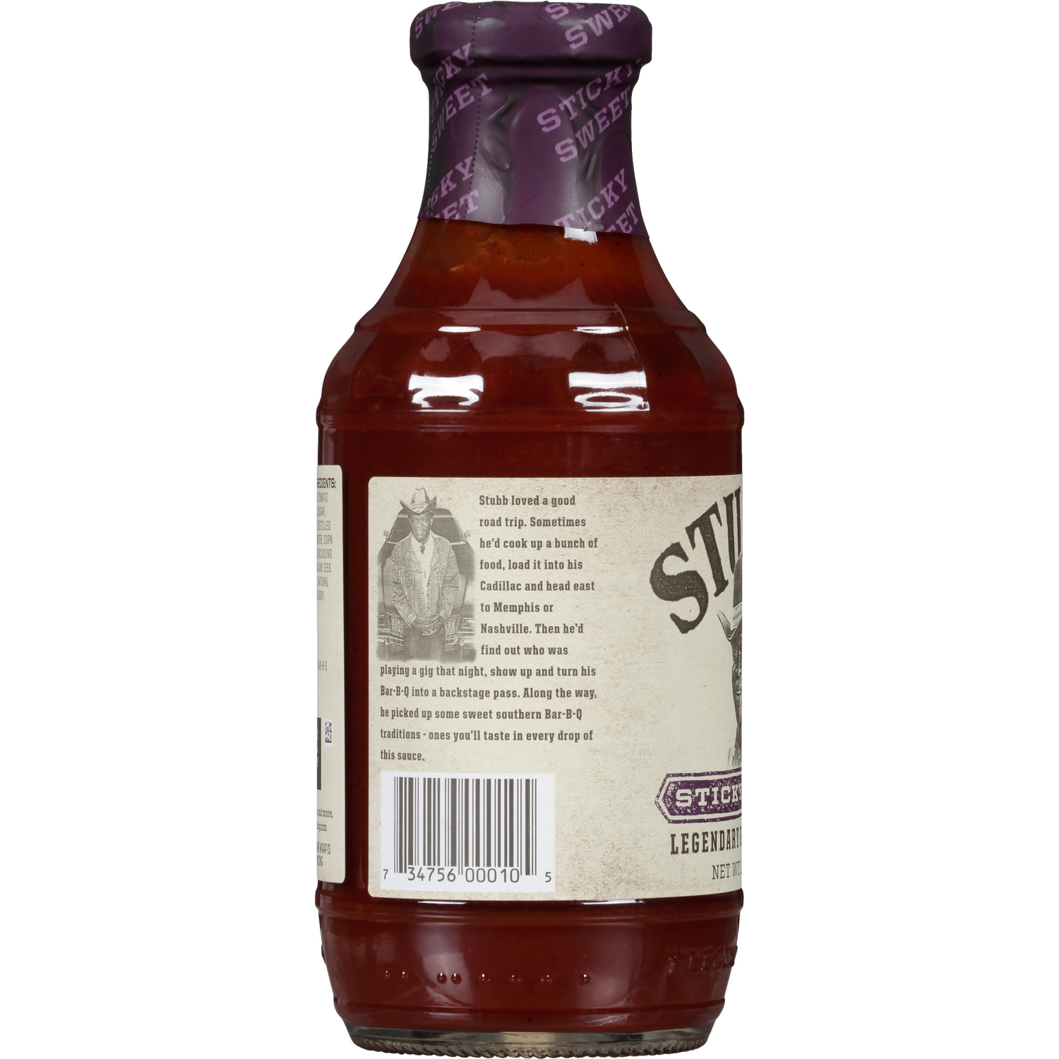 slide 2 of 8, Stubb's Sticky Sweet Barbecue Sauce, 18 oz
