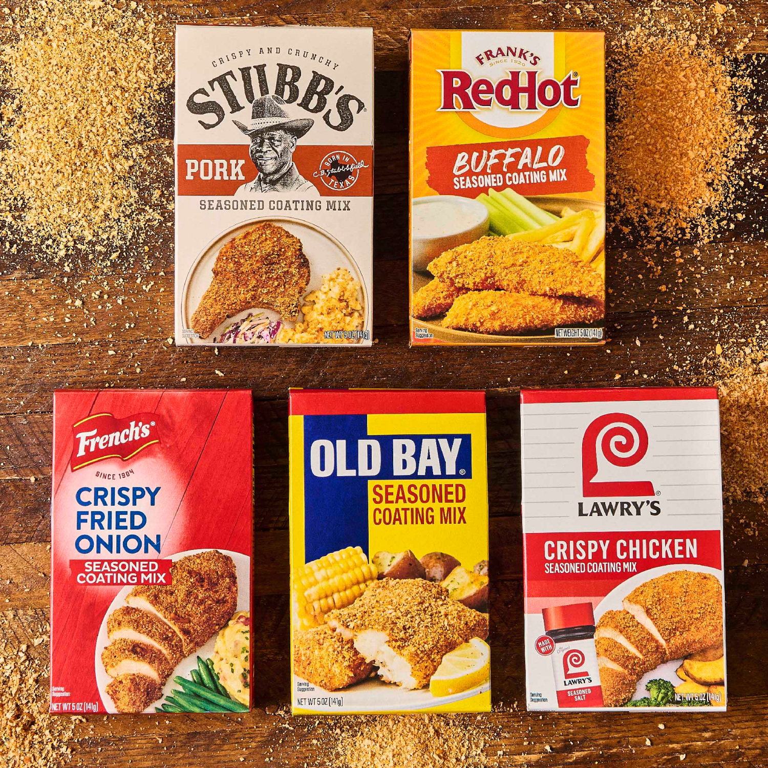 slide 7 of 8, Stubb's Pork Seasoned Coating Mix, 5 oz, 5 oz