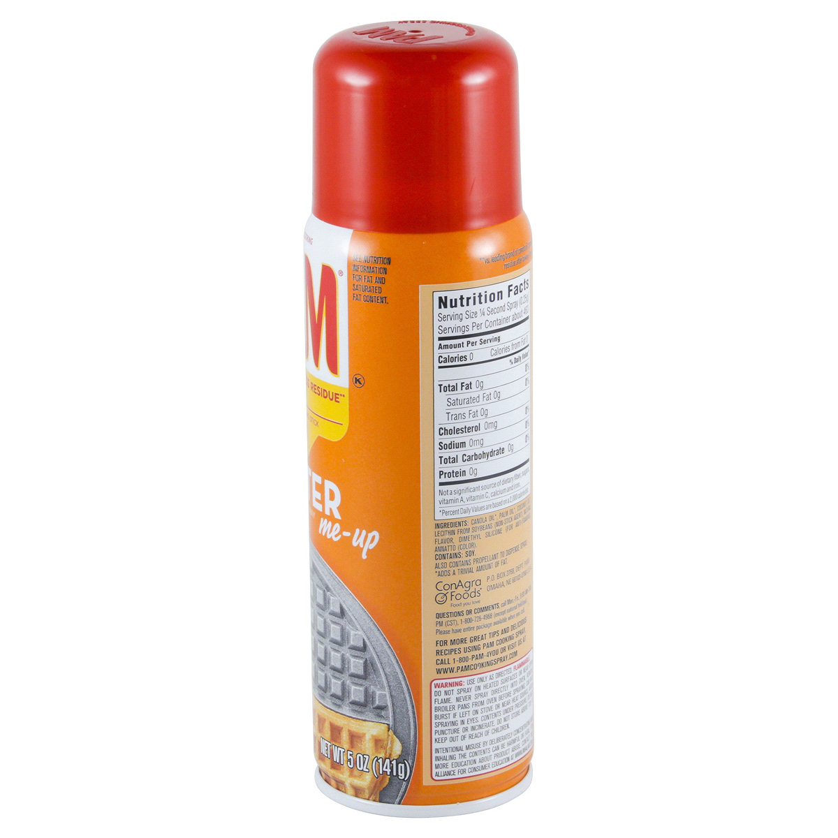 Pam Butter Flavor Canola Oil Spray 5 oz Shipt