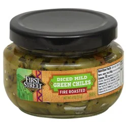 First Street Diced Green Chilis