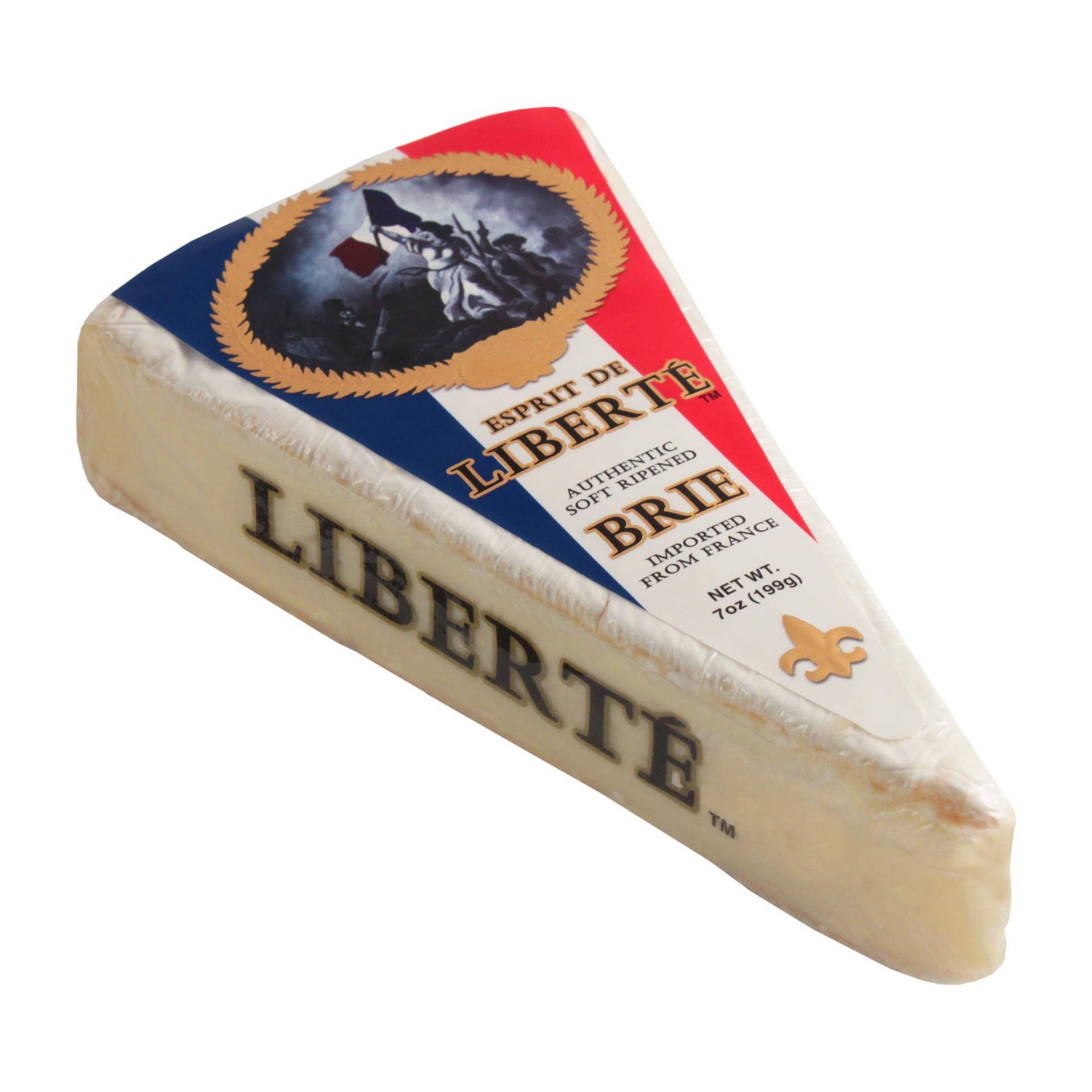 slide 1 of 1, Egalite Brie French Ew Wedge, 7 oz