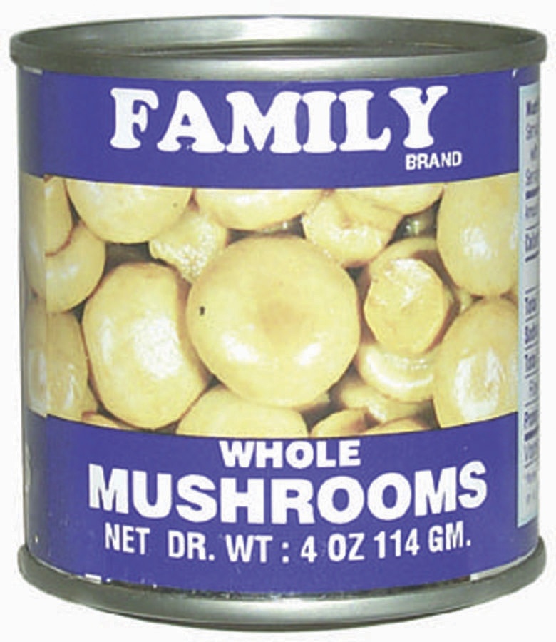 slide 1 of 1, Family Mushrooms Whole, 4 oz
