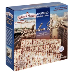 Yehuda Unsalted Matzos 10.5 oz