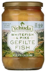 Yehuda Whitefish & Pike Gefilte Fish 24 oz