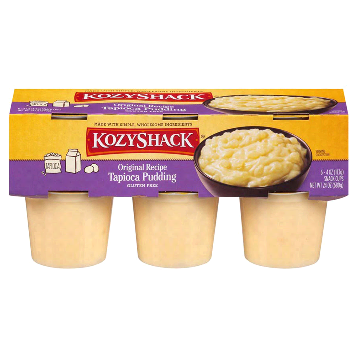 slide 1 of 2, Kozy Shack Tapioca Pudding - 24 oz, 24 oz