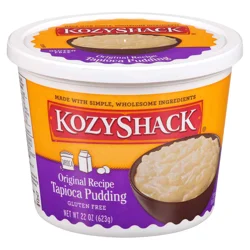 Kozy Shack Tapioca Pudding, Gluten Free Dessert, 22 oz Tub